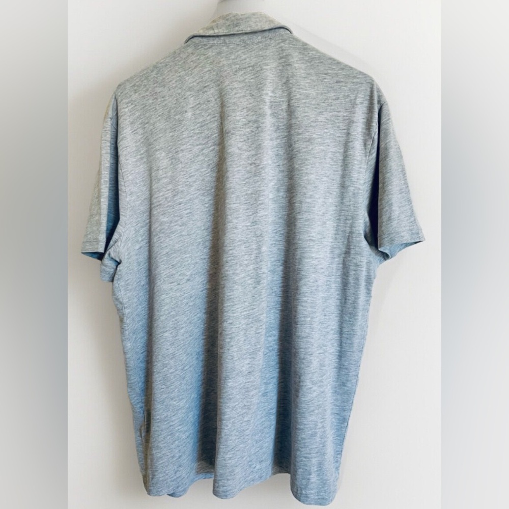 H&M Men's Grey Polo Shirt - Picture 3 of 6